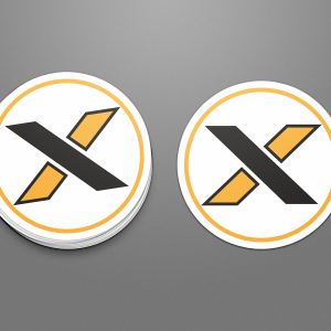 Fluorescent stickers